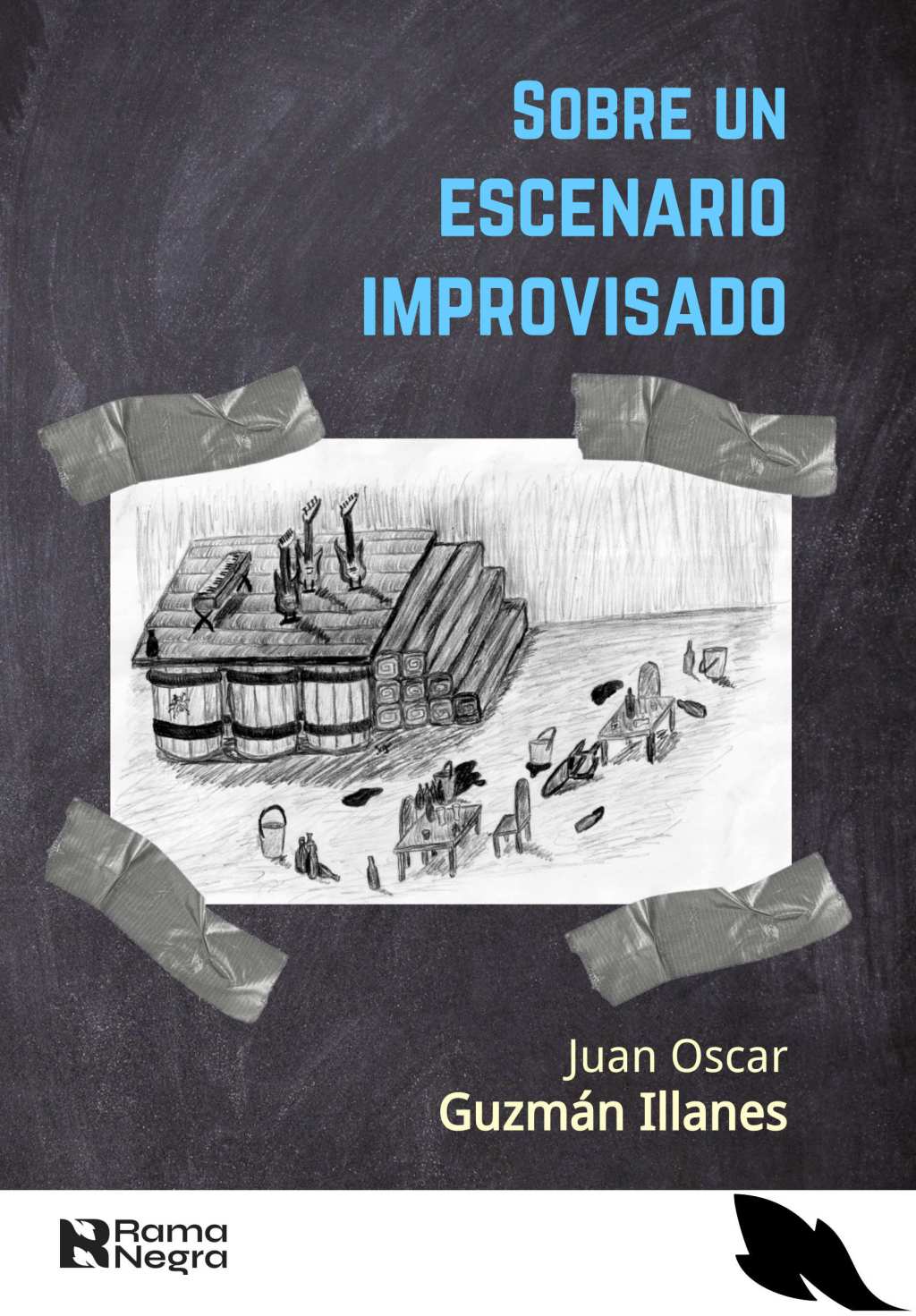 «Sobre un escenario improvisado», J. O. Guzmán&nbsp;I.